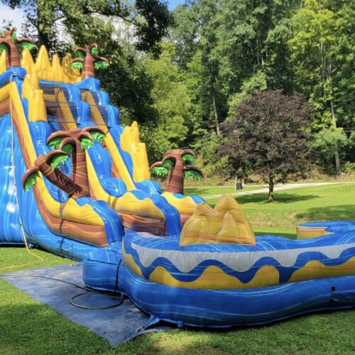 Big Wave Blue/Yellow Slide